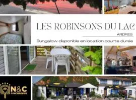 BUNGALOW 5 au bord du lac d'Ardres- pêche gratuite