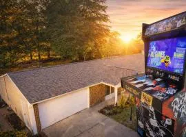 4 Bed Ranch-Fire Pit-Pet & Kid Friendly-King Bed-Arcade