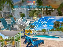 시에스타 키에 위치한 호텔 Key West Villa 3 min to #1 Beach • Pool • BBQ