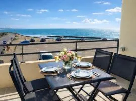 Tipoz'Immo - Le Grand Large 210 accès direct plage - vue mer - animaux bienvenus - wifi inclus - linge inclus - parking gratuit - grand balcon