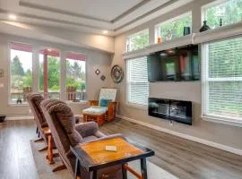 Ocean Shores Retreat with Porch and Canal Views!