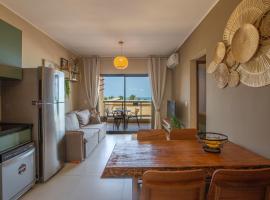 Stylish apartment with ocean view, right on the beach, hotel a Caucaia