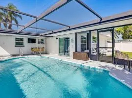 Canal Front Oasis w Heated Pool Close to the Beach