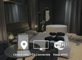 La Suite Miroir - Baignoire balnéo