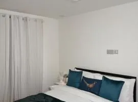 Modern 2 Bed Contractor Apartment Free Parking Town Centre