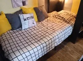 Dortoir de 4 lits de 13m2 chez l'habitant à la Porte d'Italie