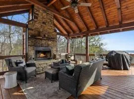 Epic Mountain Views Hot Tub Games and Firepit