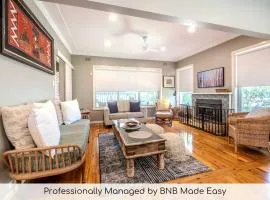 Escape on Palmer - Warm Family Retreat, Firepit