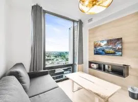 Luxury New Condo with 2BD, 2TV and Laundry