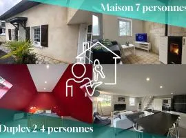 Ensemble de 2 logements, 2 cuisines, 4 chambres, 2 salles de bain