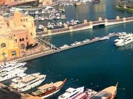 Marina Symphon y &Sunrise Over The Pearl Tower3 ,1BD 1711