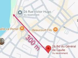 Appartement lumineux cosy à 300m de la plage Le Portel