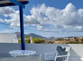 Peaceful Cycladic Studio with Large Terrace & View