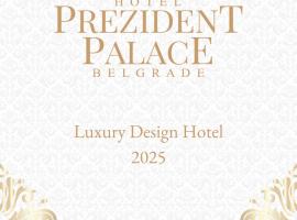 Prezident Palace Belgrade - Adults Only, hotel in Belgrado