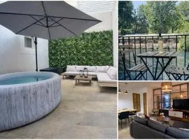 Riverside flat between Isle sur la Sorgue & Gordes