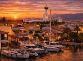 Apartamento Salins vista al canal de Empuriabrava