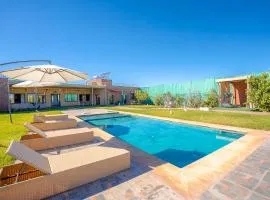 Jnane Moulana Piscine Privée Chauffée, Jardin & Vue Atlas