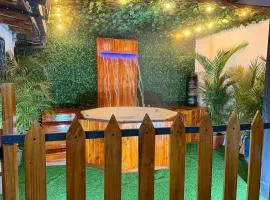 Country house in the middle of the world