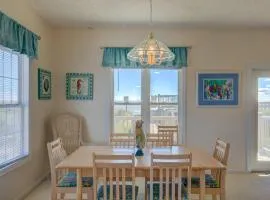 Oceanfront home with beach access, washer/dryer, central AC & golf nearby