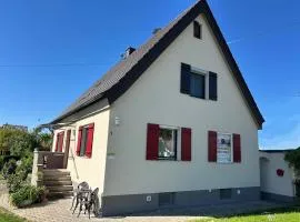 Ferienhaus bei Lauingen, mit Sauna und Gartenlounge