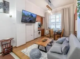Two Vintage Apartments by NDK and Vitosha Blvd with Free Parking