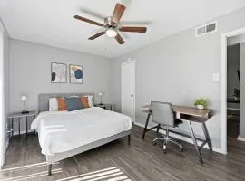 Balcony views in 1-bedroom apartment