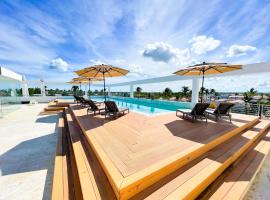 BAVARO ARUBA STUDIOS Ducassi HOTEL ROOFTOP POOL Beach & SPA โรงแรมในปุนตากานา