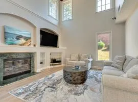 Outdoor Kitchen! Spacious Stone Mountain Retreat