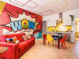Black & White or Pop Art - Design Apartments with Parking & WiFi