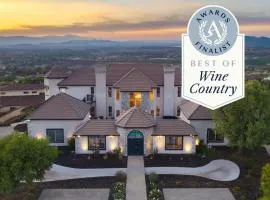 Temecula Stay w Pool Movie Room Sauna Tennis Court Panoramic Valley Views Via de Oro Estate by Avantstay