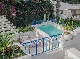 Villa Les Bleus dAmen avec piscine chauffée, hotel i Dar Mimoun Bey