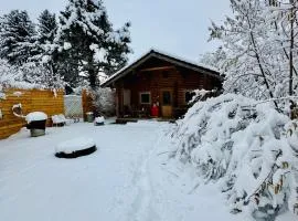 Gemütliche Blockhütte in Wiennähe
