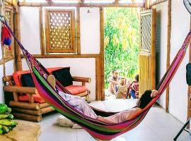 Dibulla에 위치한 호텔 Casa de Guadua