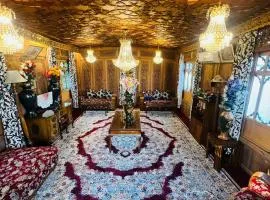 Dal lake group of houseboats