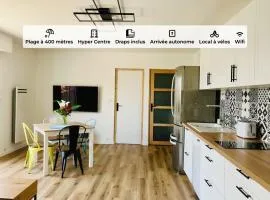 Hyper Centre - Draps Inclus - Fibré - Parking - Local Vélos - Jusqu'à 6 personnes