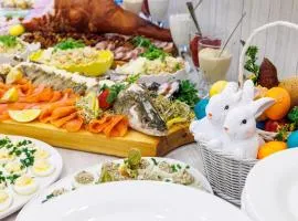 Pensjonat Riwiera z widokiem na Zalew Wiślany