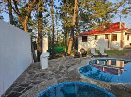 Cabaña en huasca oasis escondido, hotel din Huasca de Ocampo