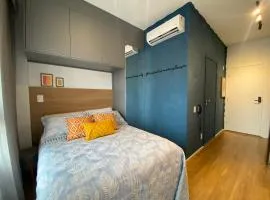 Studio novo Metro Hospitais Wifi ar-condicionado