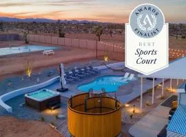 Pool Spa Pickleball Piano Near Pioneertown Harmony House by AvantStay