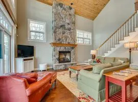 Beach & Mtn Views! Lakefront Moultonborough Home