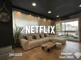 Loft atypique avec jacuzzi