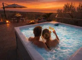 Rahal Etna Luxury Retreat- Private Heated Jacuzzi 98F & Infinity Pool