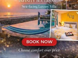 Coastal Water Cove Sea Facing Infinity Pool Villa