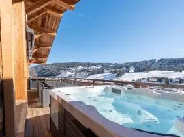Chalet de Luxe aux Gets avec Jacuzzi, Wifi & Parking - FR-1-671-321