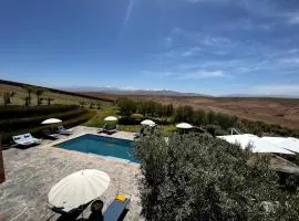 Villa contemporaine avec piscine chauffée & vue Atlas - 12 personnes