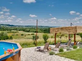 Kuća za odmor s bazenom i panoramskim pogledom - Terrace by David