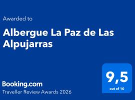 Albergue La Paz de Las Alpujarras, hotel en Padules