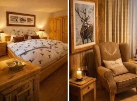 Laax Cozy Apartment Ski Bus in front of the Door