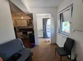 A cozy apartment in a quiet environment