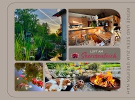 neu ab Juli - Einzigartiges Loft am Seerosenteich, hotel en Hausham